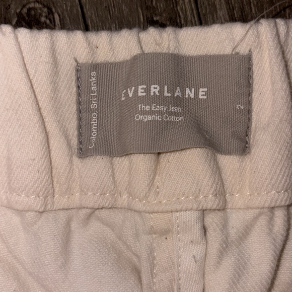 Everlane the easy Jean in bone - organic cotton size 2 - Picture 3 of 7